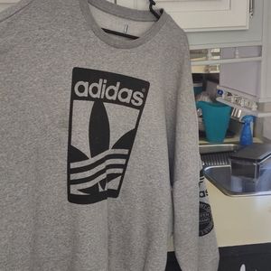 Oversized adidas sweatshirt